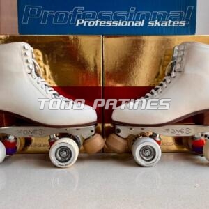 (3 CUOTAS SIN INTERES VIERNES Y SABADOS BBVA) PATINES 21 Nº 36/37 BOTAS REFORZADAS PLANCHAS TMG ONE ( VENDIDOS)