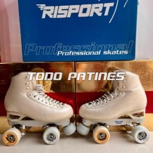 (3 CUOTAS SIN INTERES VIERNES Y SABADOS  BBVA) PATINES 27 Nº 240 BOTAS RISPORT AMBRA PRO + PLANCHAS VARIANT M